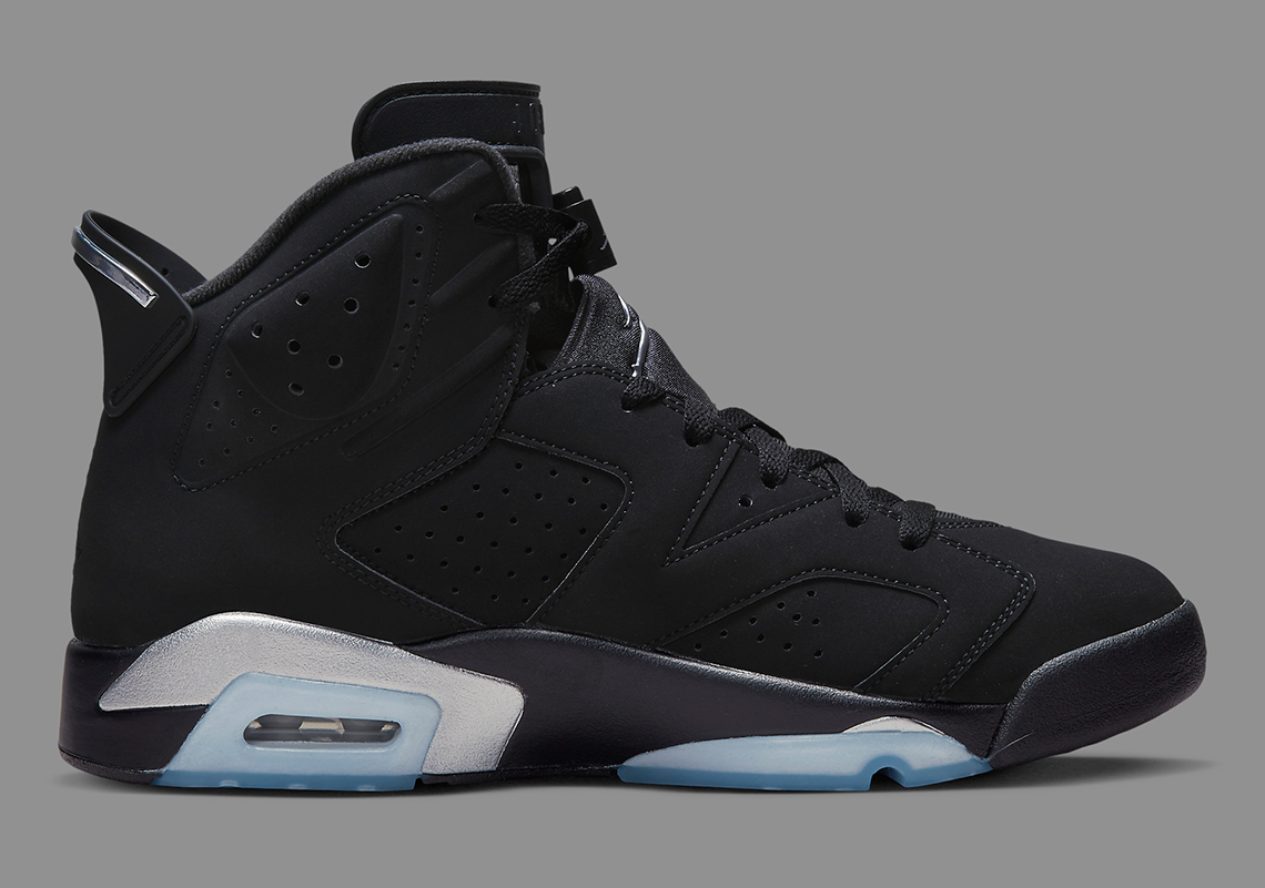 Hình ảnh chính thức của Air Jordan 6 Black Chrome - 3