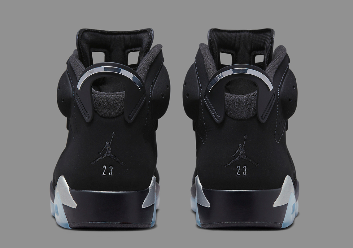 Hình ảnh chính thức của Air Jordan 6 Black Chrome - 5