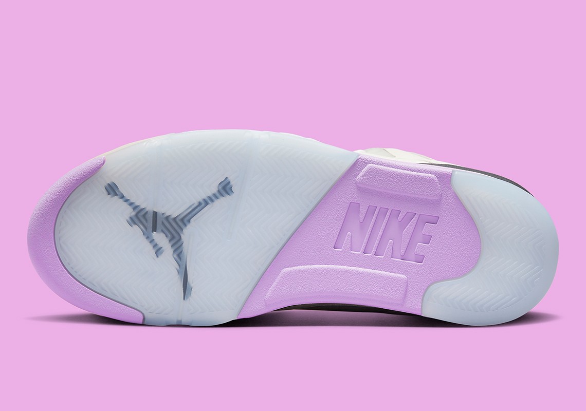 Hình ảnh chính thức của đôi sneaker DJ Khaled X Air Jordan 5 Sail - 4