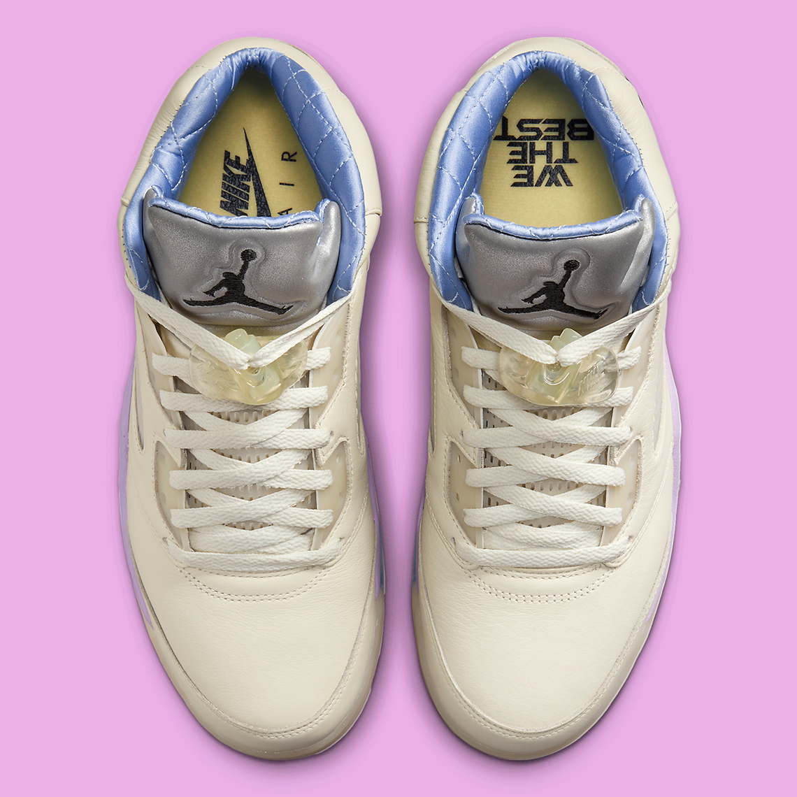 Hình ảnh chính thức của đôi sneaker DJ Khaled X Air Jordan 5 Sail - 6