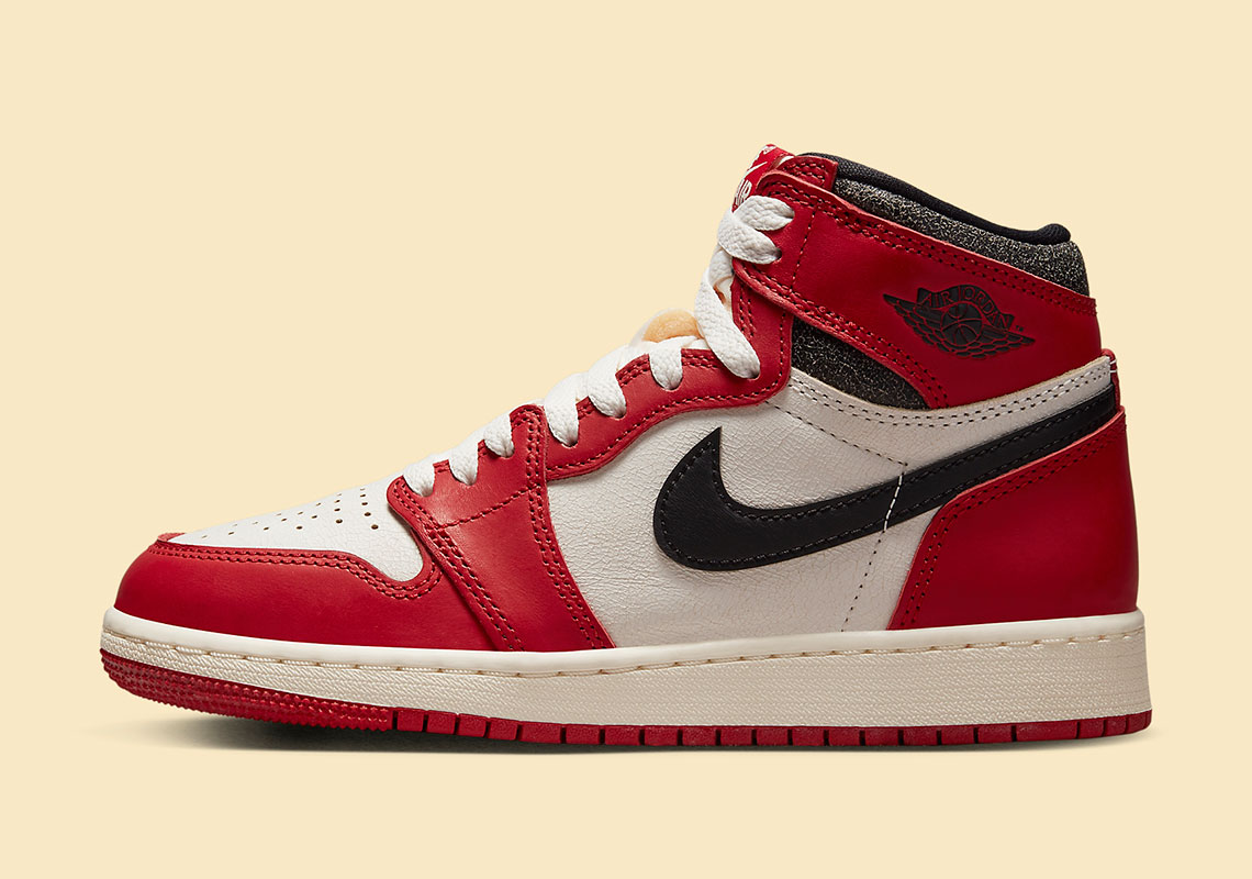 Hình ảnh chính thức của mẫu Air Jordan 1 Lost And Found - 12