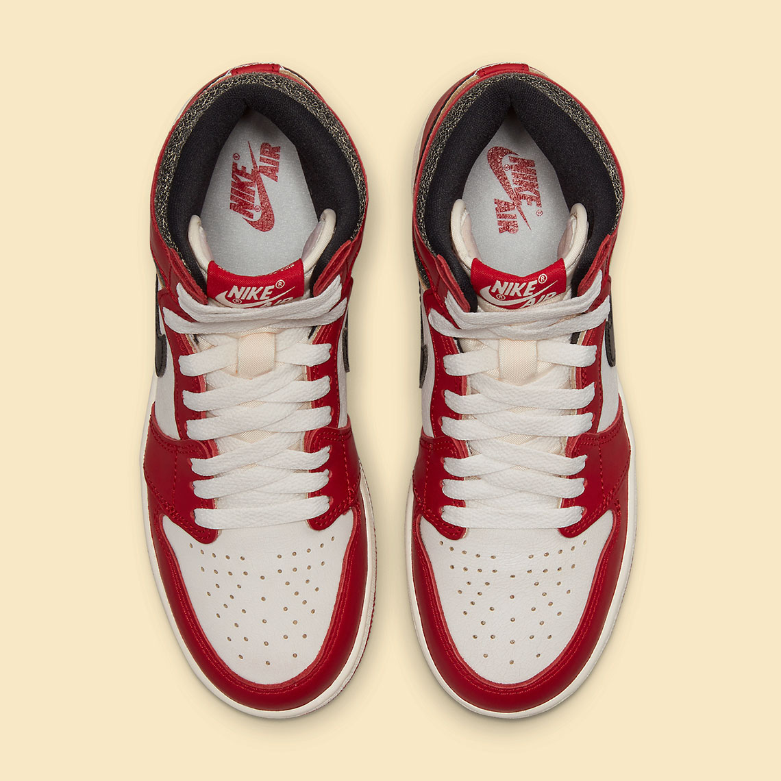 Hình ảnh chính thức của mẫu Air Jordan 1 Lost And Found - 14