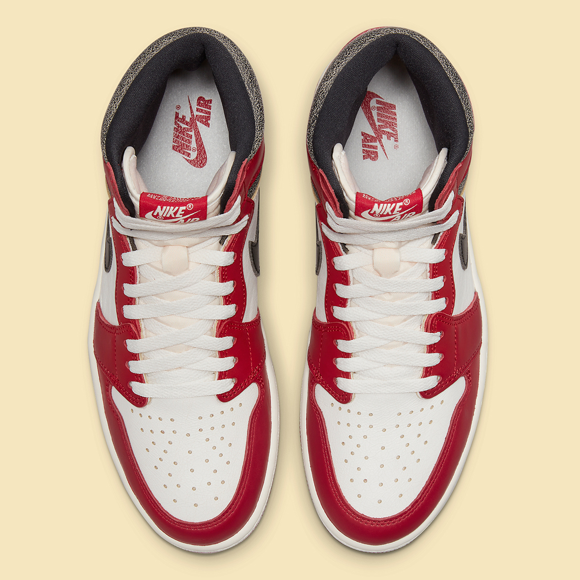 Hình ảnh chính thức của mẫu Air Jordan 1 Lost And Found - 4