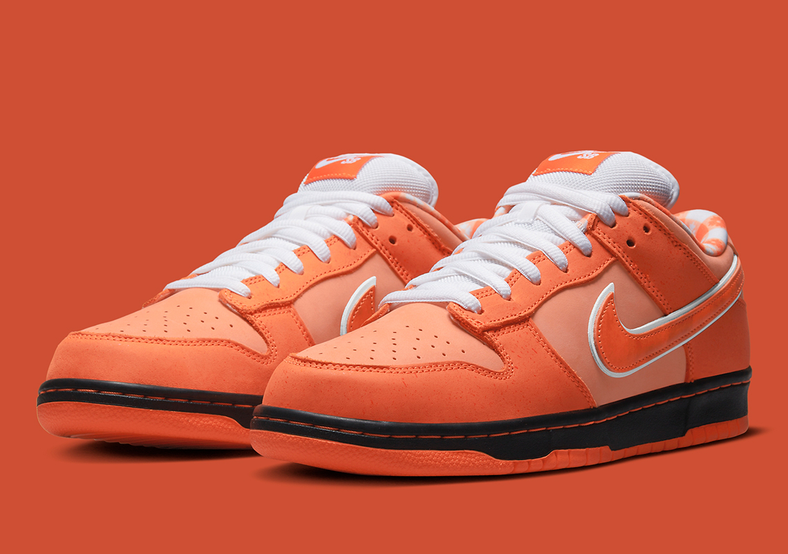 Hình ảnh chính thức của mẫu Concepts Nike SB Dunk Low Orange Lobster - 1