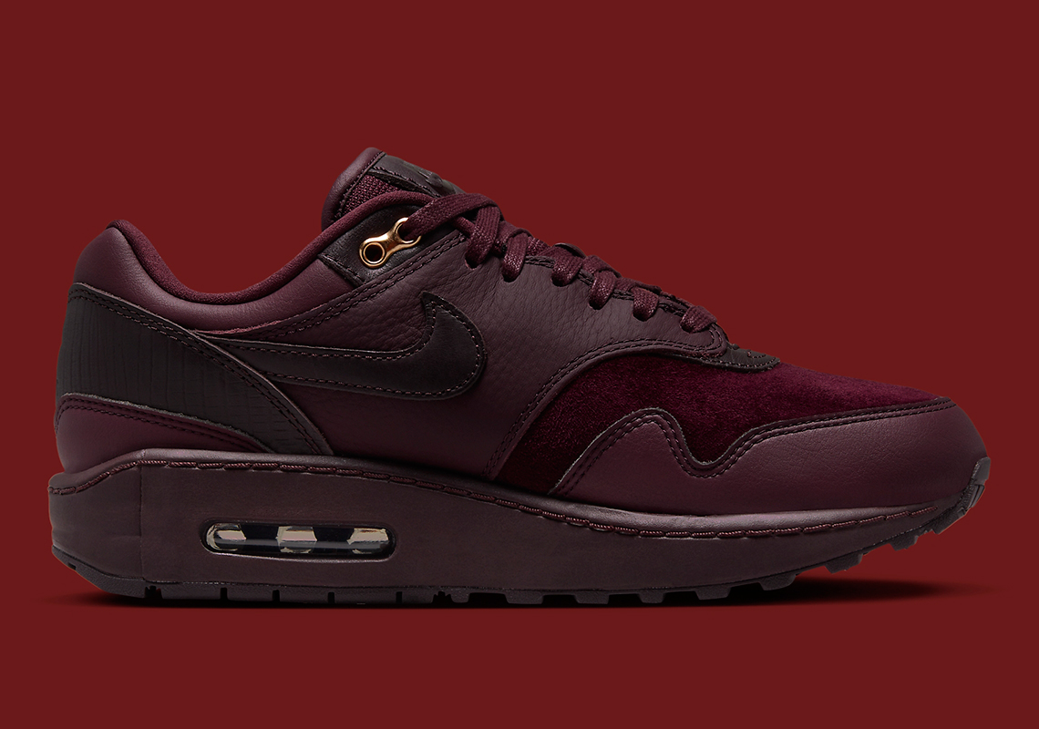 Hình ảnh chính thức của Nike Air Max 1 '87 Burgundy Crush - 3