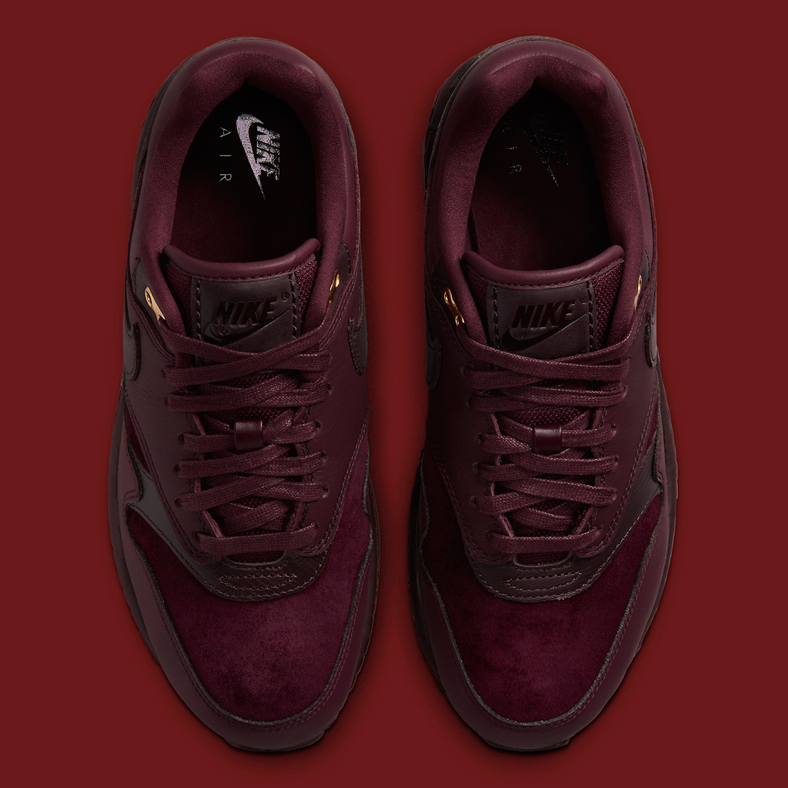 Hình ảnh chính thức của Nike Air Max 1 '87 Burgundy Crush - 4