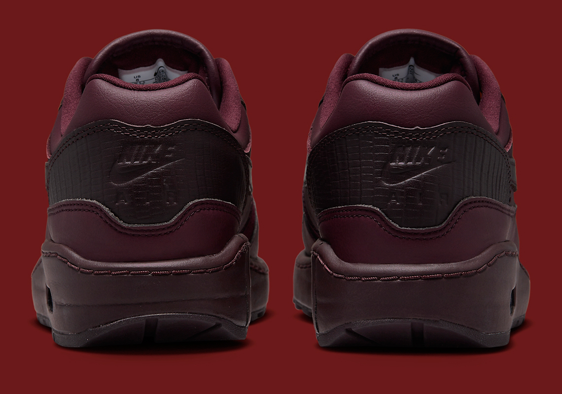 Hình ảnh chính thức của Nike Air Max 1 '87 Burgundy Crush - 5