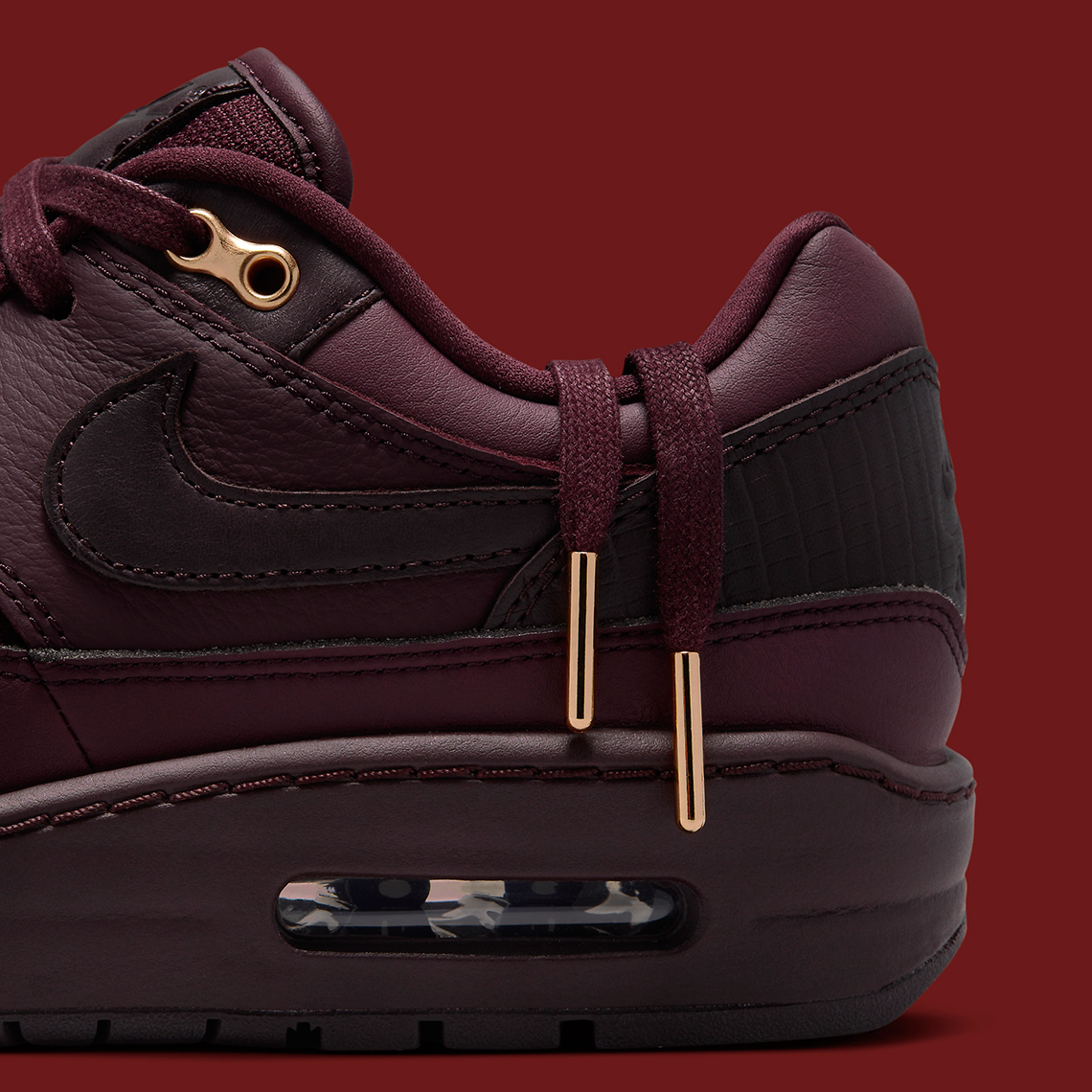 Hình ảnh chính thức của Nike Air Max 1 '87 Burgundy Crush - 8