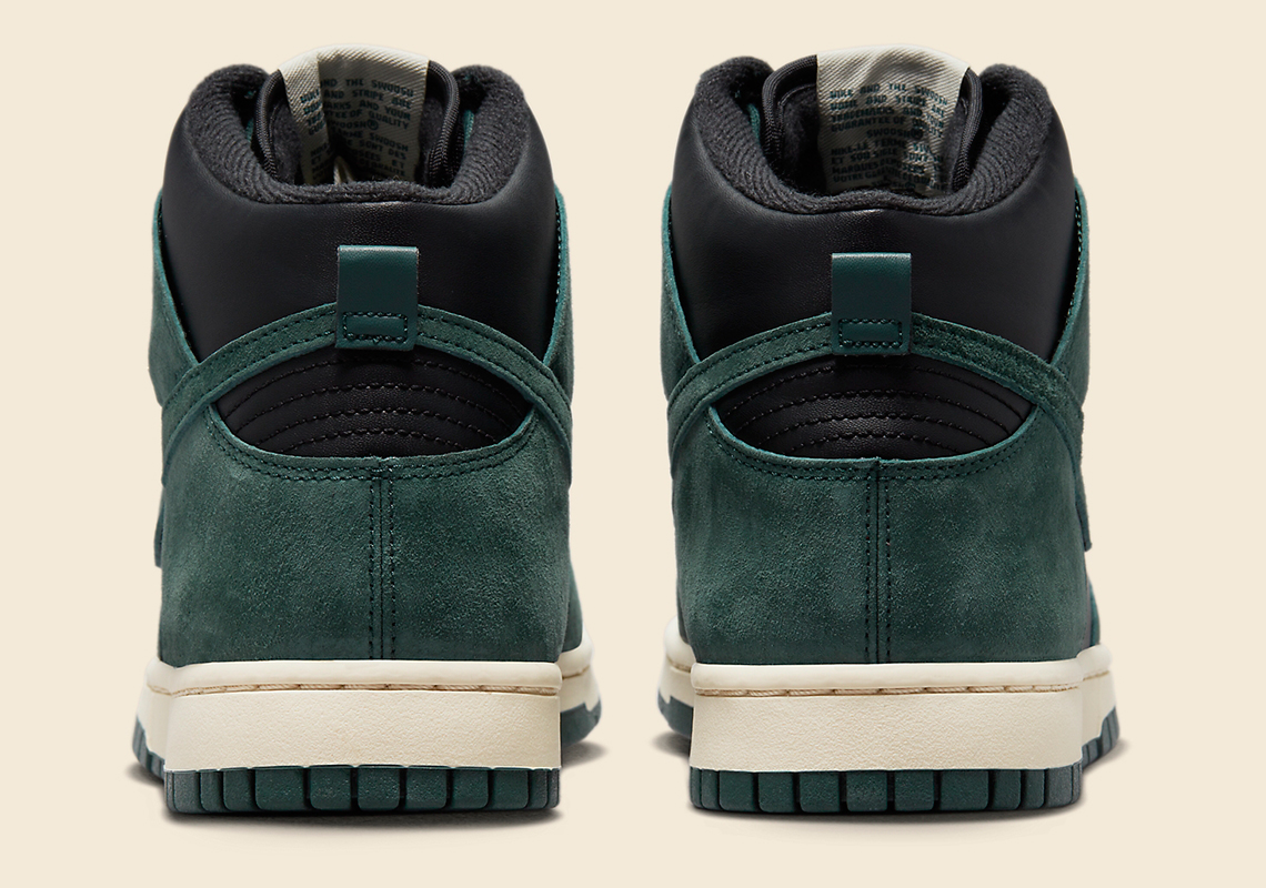 Hình ảnh chính thức của Nike Dunk High Faded Spruce - 5
