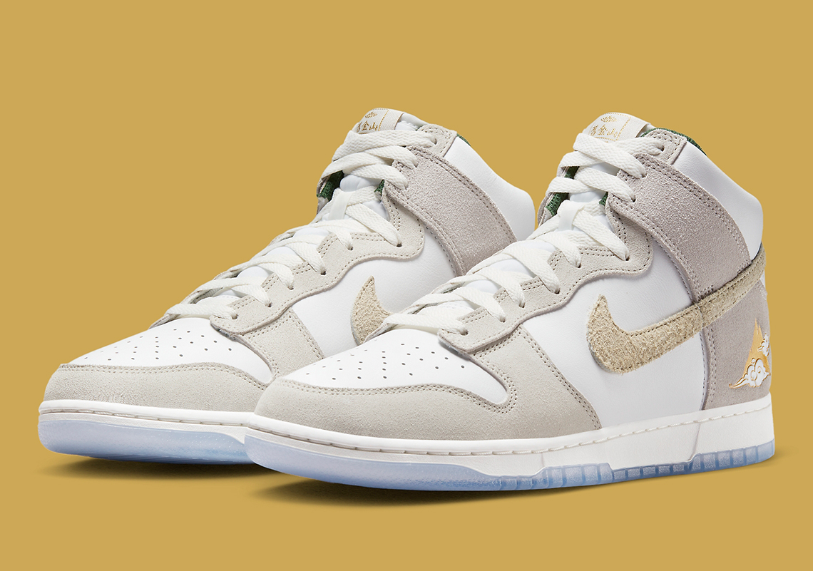 Hình ảnh chính thức của Nike Dunk High Lunar New Infance - 2