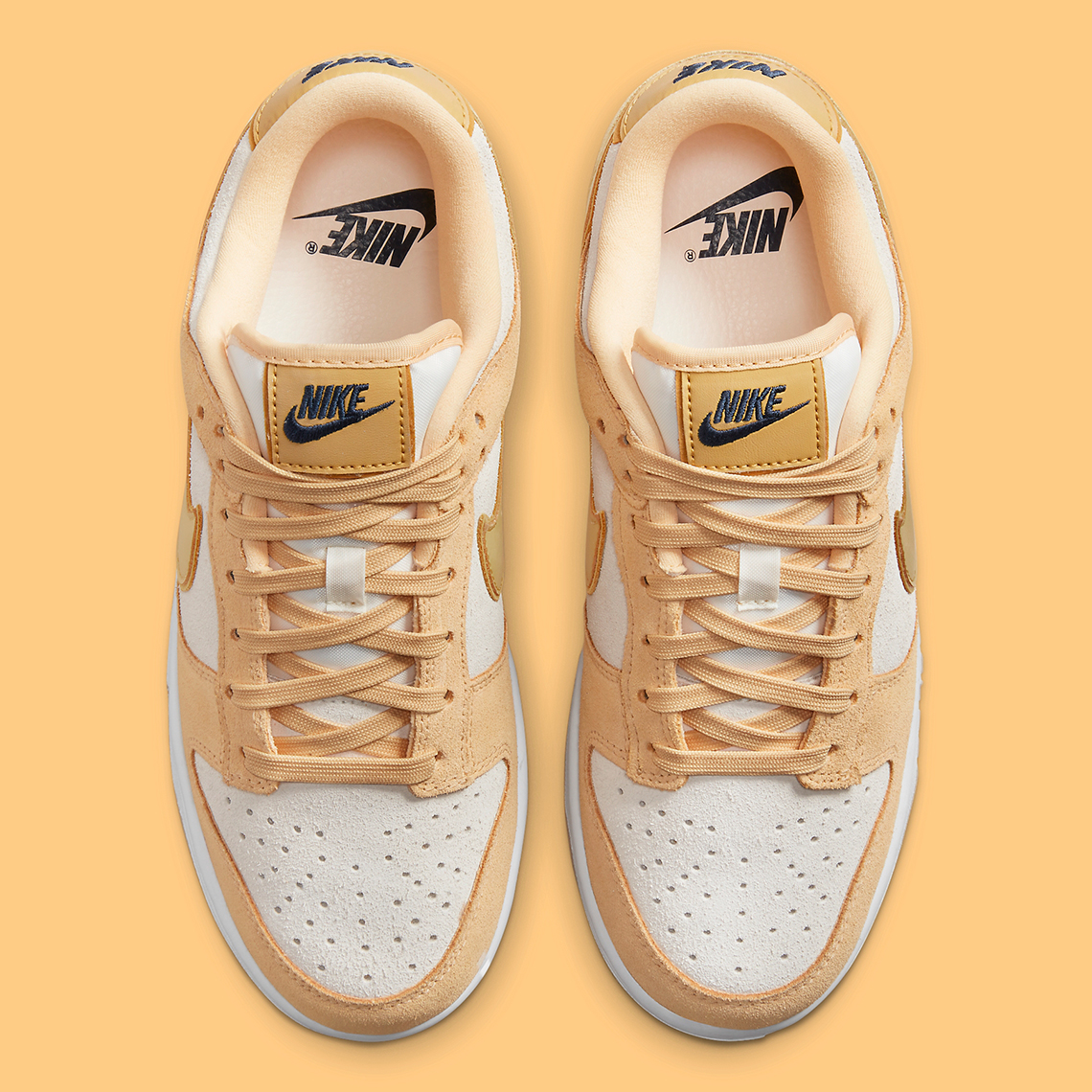 Hình ảnh chính thức của Nike Dunk Low LX Gold Suede - 4