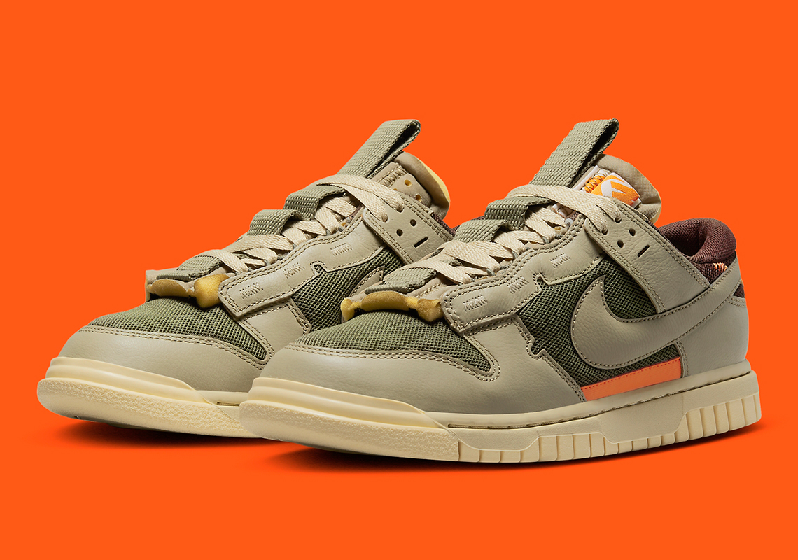 Hình ảnh chính thức của Nike Dunk Low Remastered "Olive"