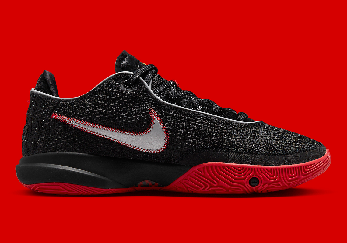 Hình ảnh chính thức của Nike LeBron 20 Bred - 3