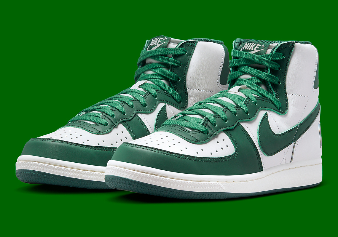 Hình ảnh chính thức của Nike Terminator High "Noble Green"