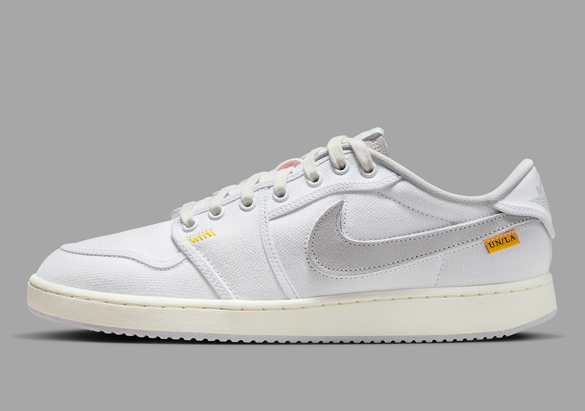Hình ảnh chính thức của sự kết hợp LA x Air Jordan 1 KO Low - 3