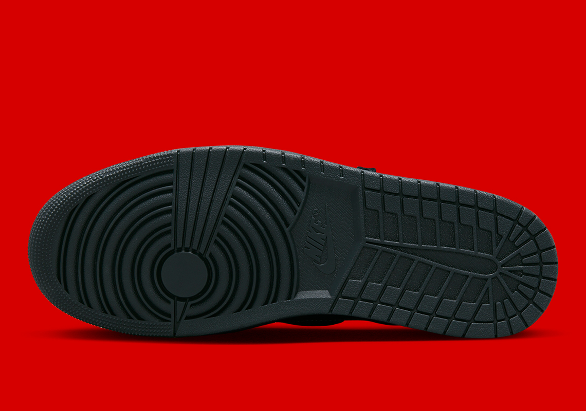 Hình ảnh chính thức của Travis Scott X Air Jordan 1 Black/Phantom thấp  - 6