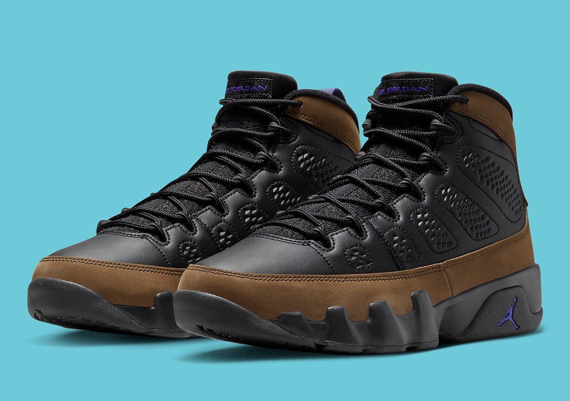 Hình ảnh của Air Jordan 9 Light Olive đã được phát hành - 2