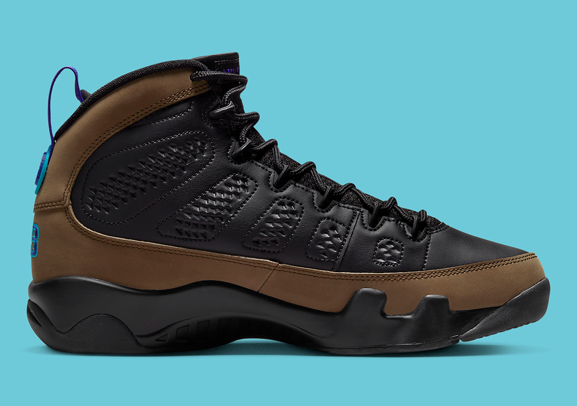 Hình ảnh của Air Jordan 9 Light Olive đã được phát hành - 3
