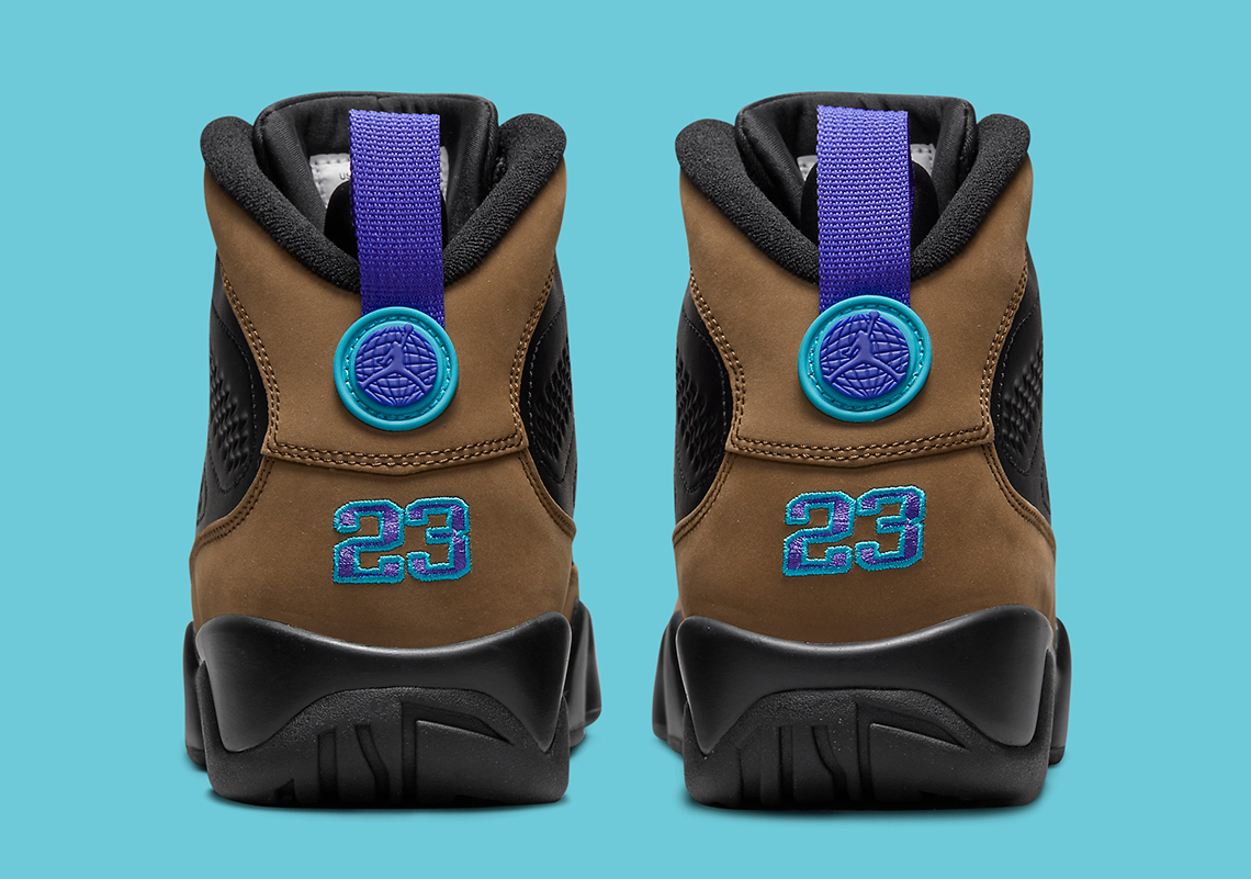 Hình ảnh của Air Jordan 9 Light Olive đã được phát hành - 5