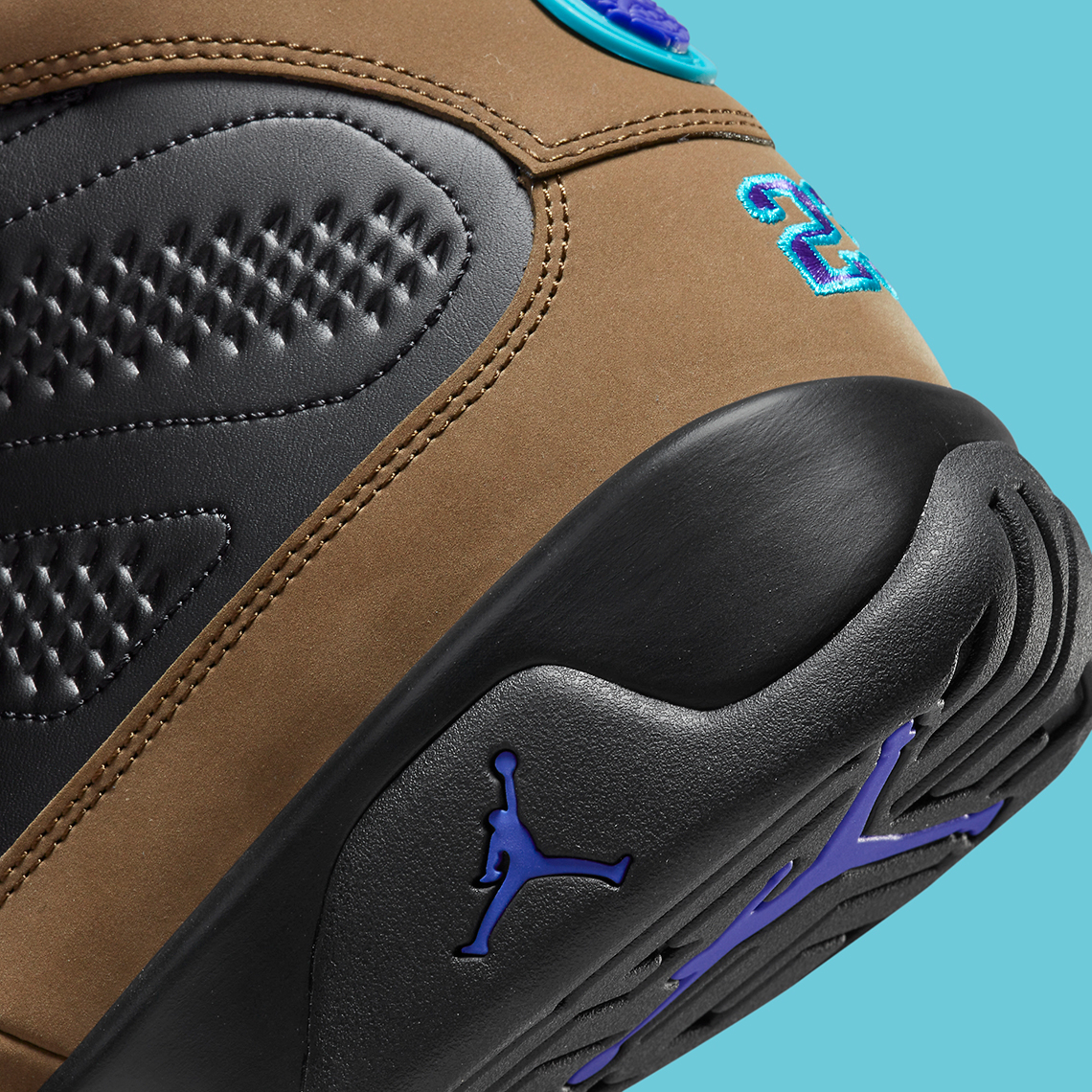 Hình ảnh của Air Jordan 9 Light Olive đã được phát hành - 7