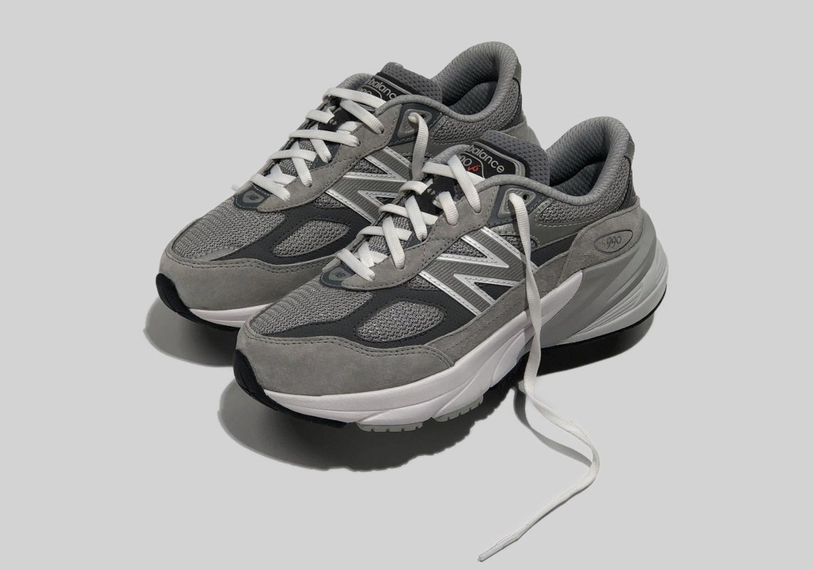 Hình ảnh của giày sneaker New Balance 990v6 Grey dự kiến ra mắt vào 2023 - 1