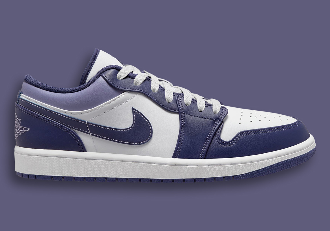 Hình ảnh của mẫu Air Jordan 1 Low với màu Violets - 1