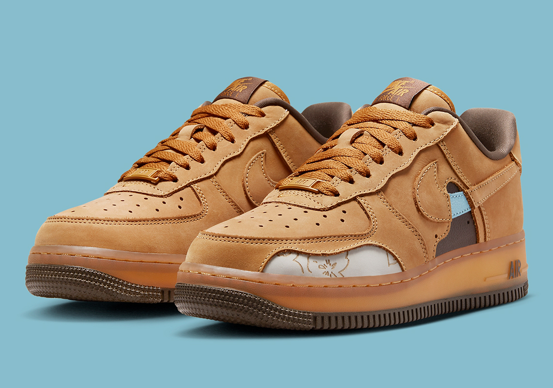 Hình ảnh của mẫu giày Nike Air Force 1 Wheat Mocha - 2