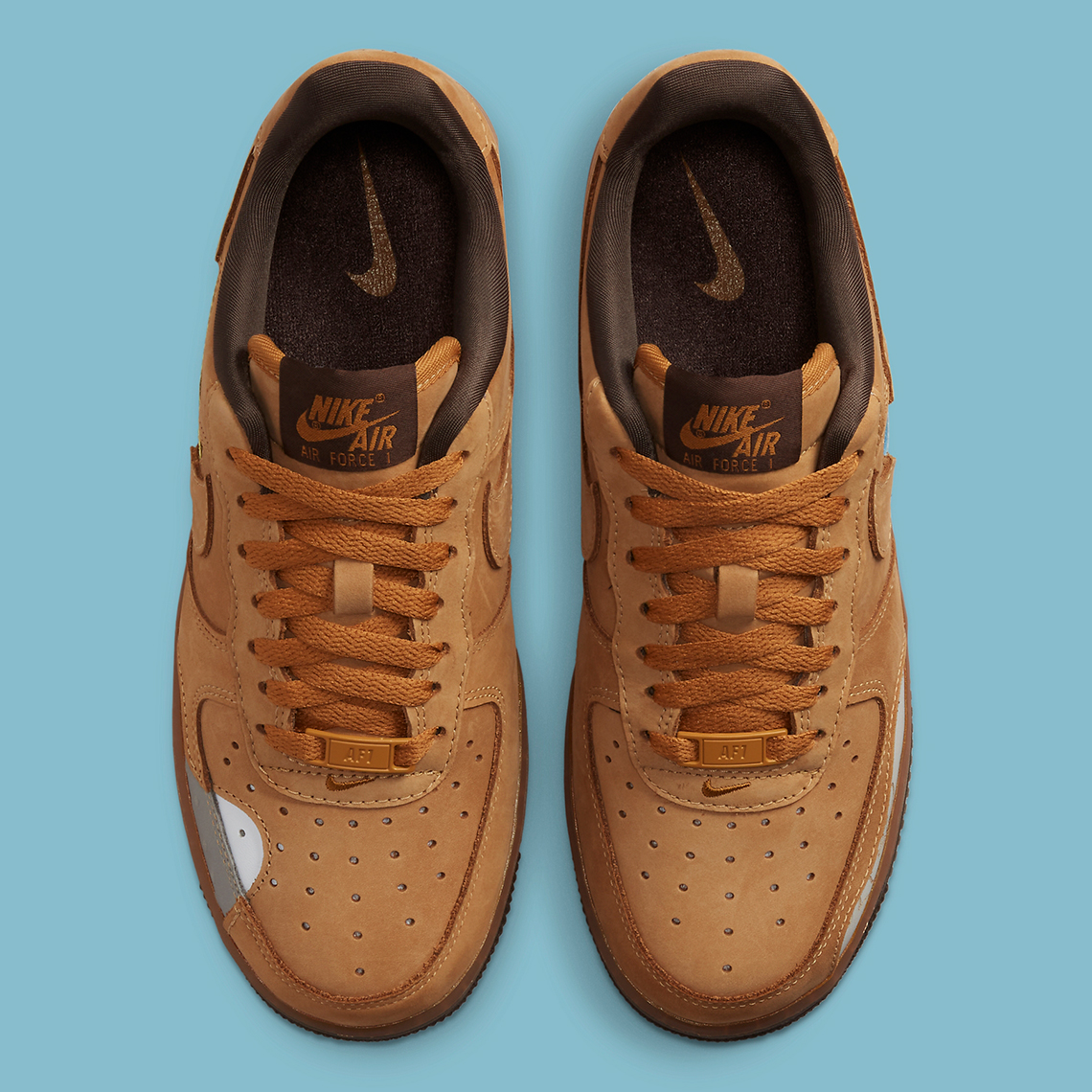 Hình ảnh của mẫu giày Nike Air Force 1 Wheat Mocha - 4