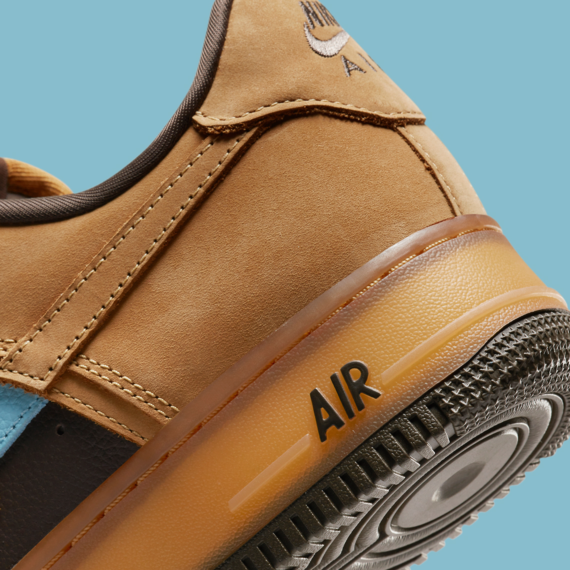 Hình ảnh của mẫu giày Nike Air Force 1 Wheat Mocha - 8