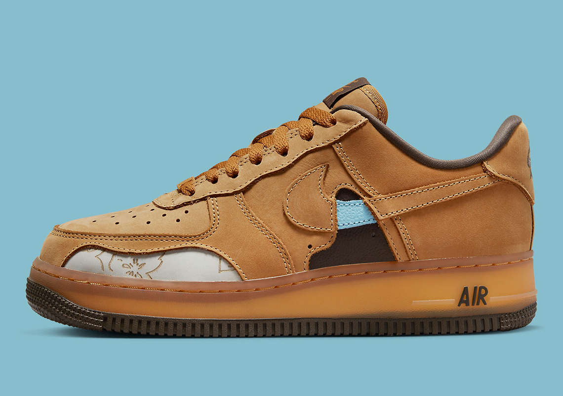 Hình ảnh của mẫu giày Nike Air Force 1 "Wheat Mocha"