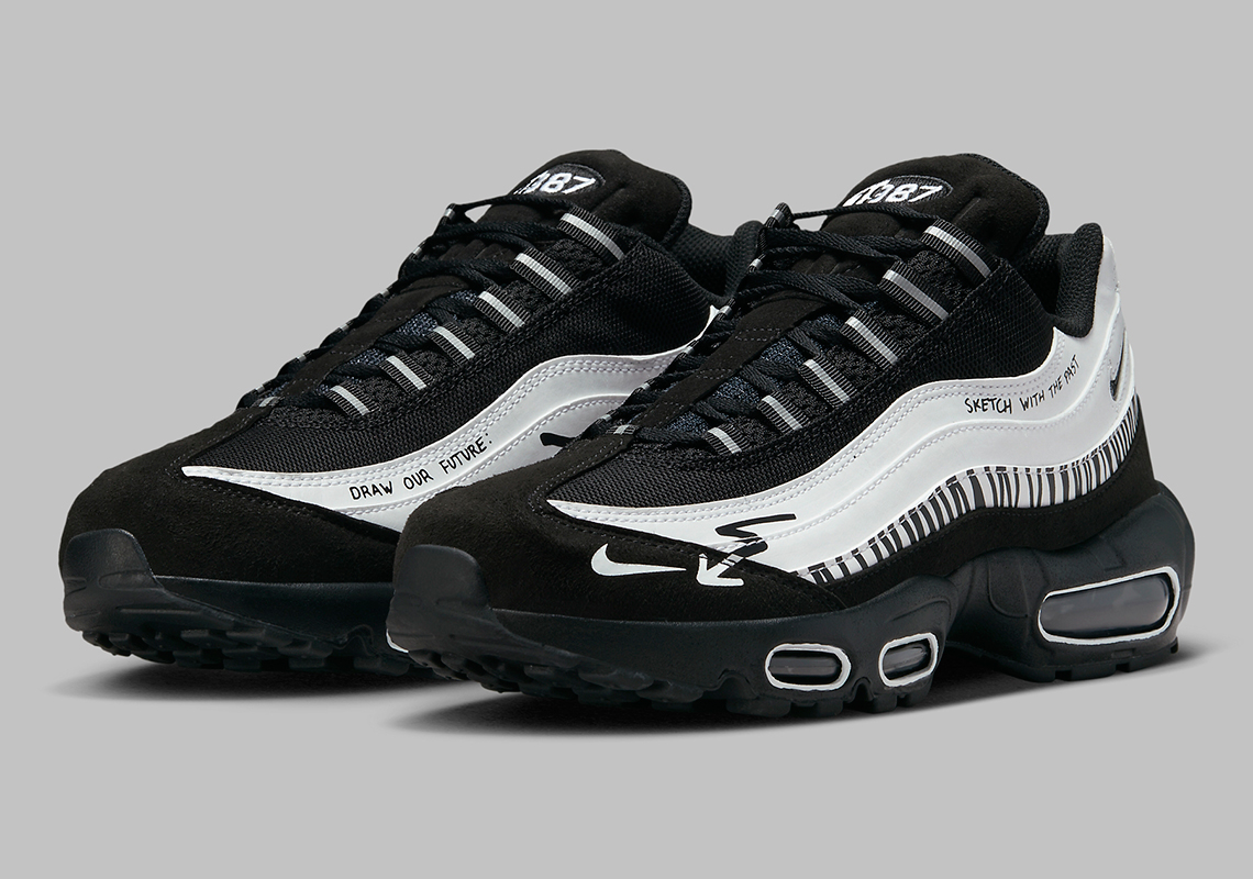 Hình ảnh của mẫu giày Nike Air Max 95 Sketch With The Past - 2