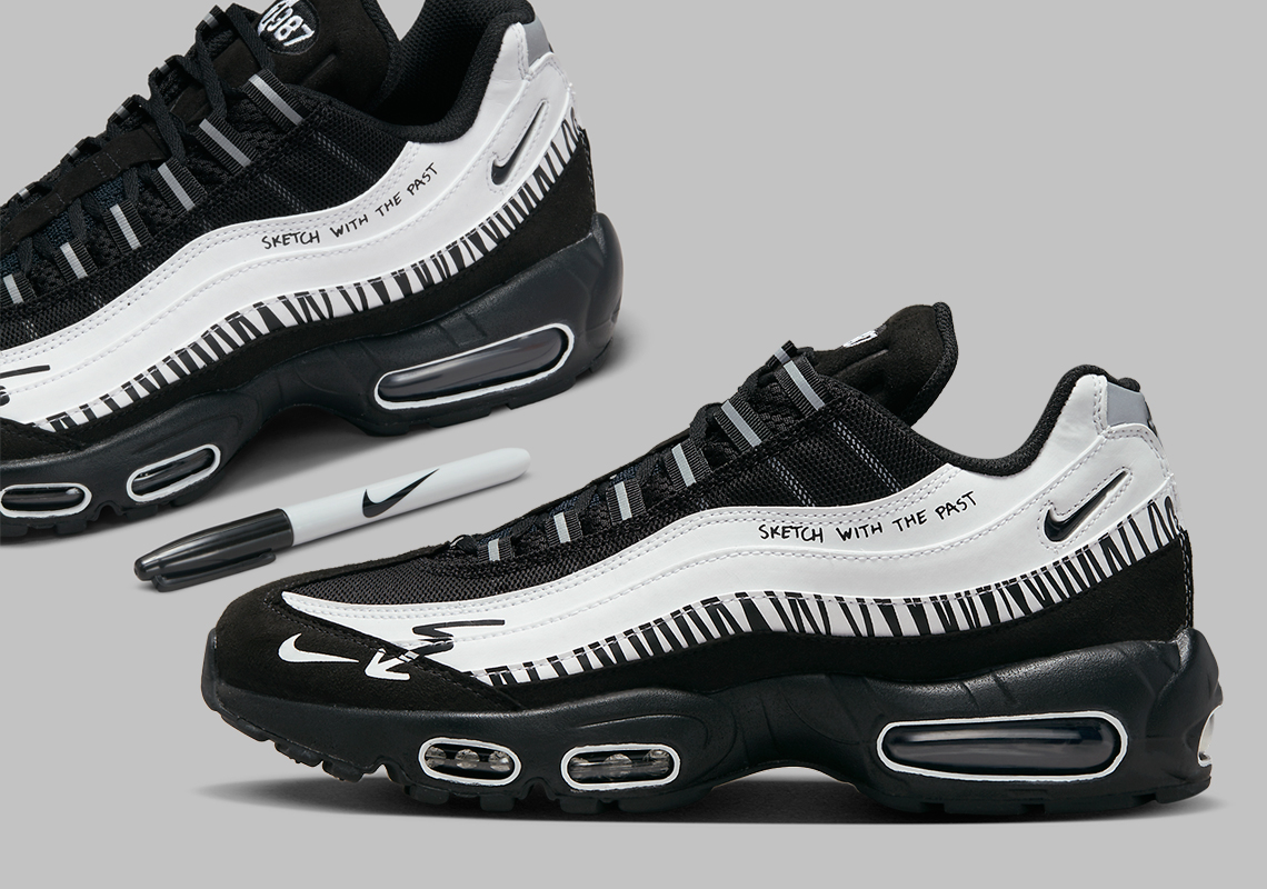 Hình ảnh của mẫu giày Nike Air Max 95 "Sketch With The Past"