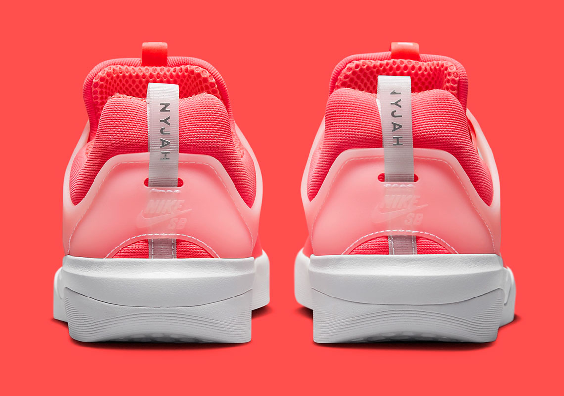 Hình ảnh của mẫu giày Nike SB Nyjah 3 màu Hot Punch/white - 4