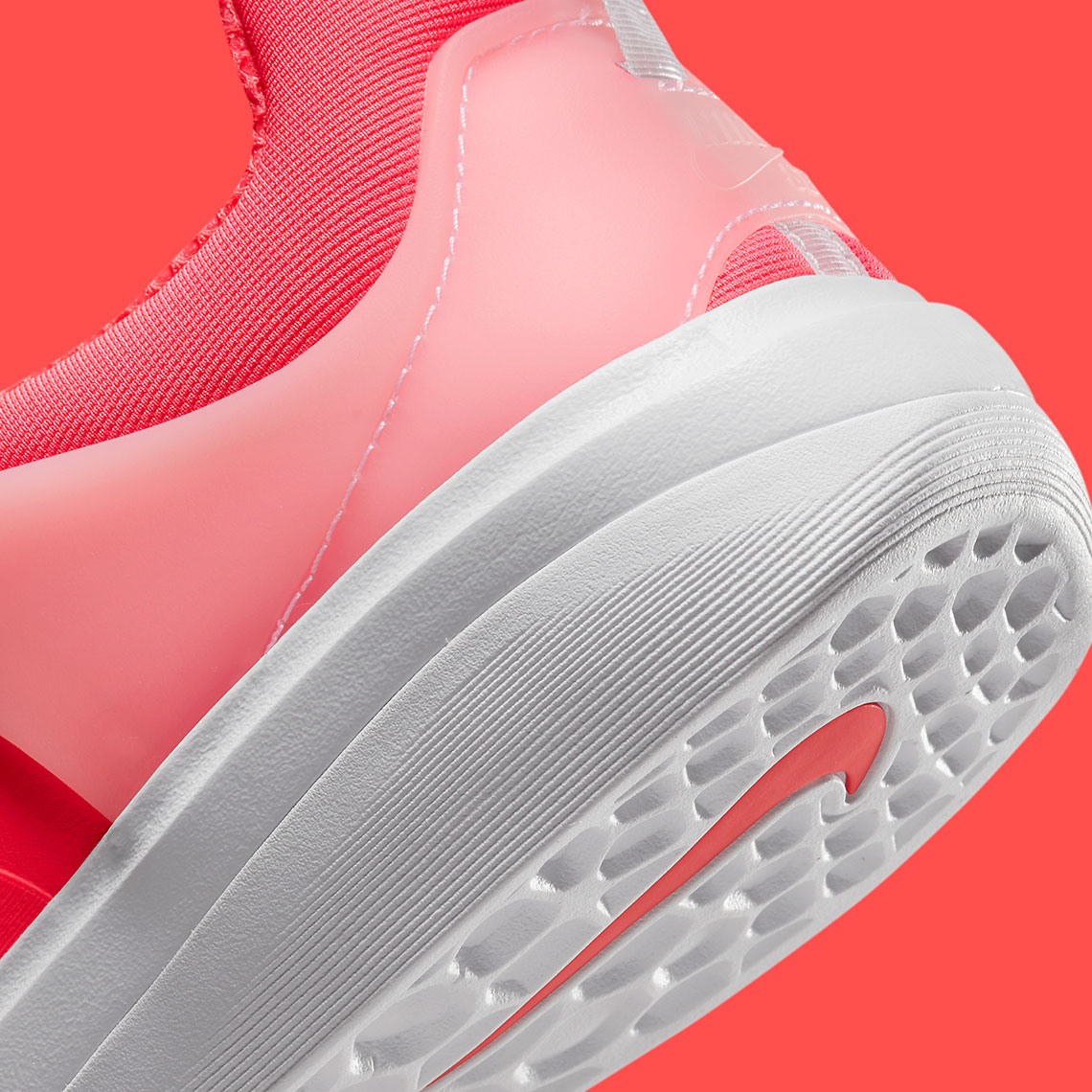 Hình ảnh của mẫu giày Nike SB Nyjah 3 màu Hot Punch/white - 7