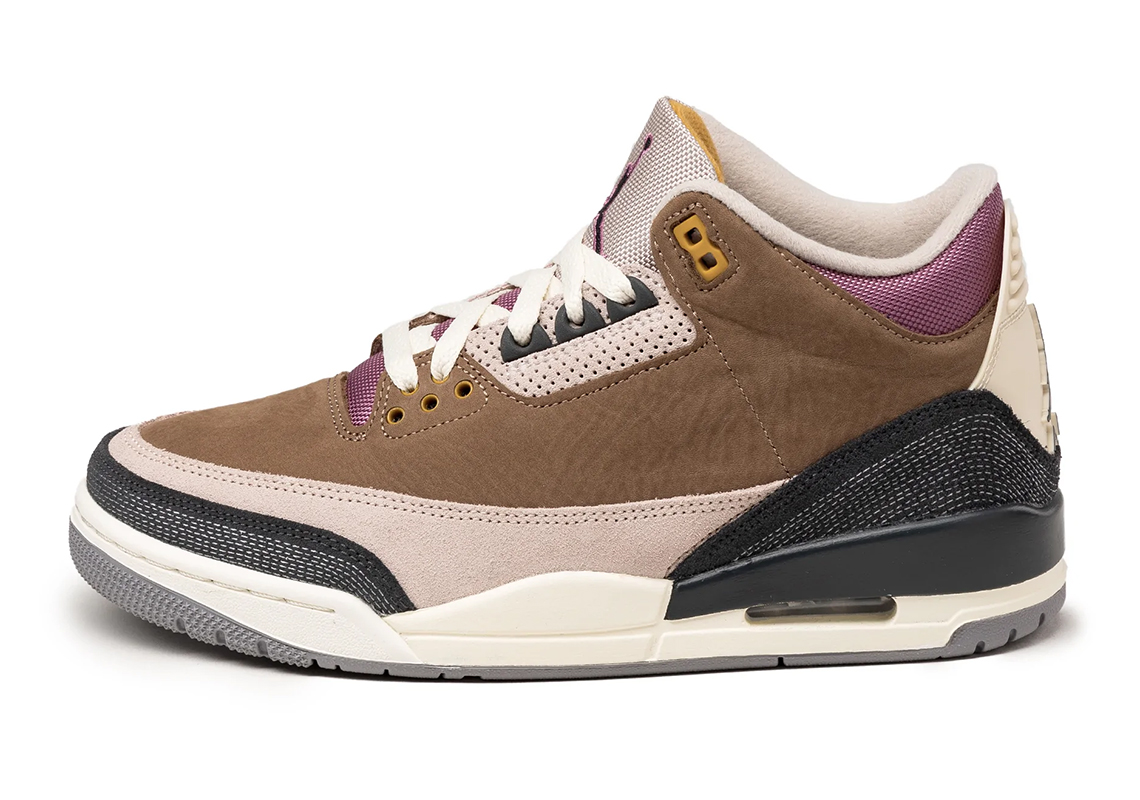 Hình ảnh của mẫu giày sneaker Air Jordan 3 Archaeo Brown - 4