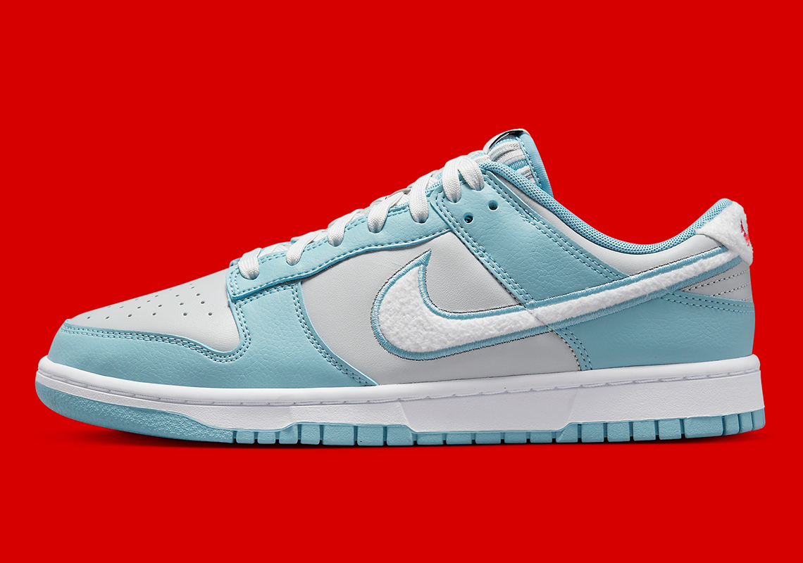 Hình ảnh của mẫu giày sneaker Nike Dunk Low Grey Fog/Worn Blue - 1