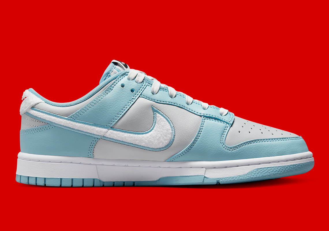 Hình ảnh của mẫu giày sneaker Nike Dunk Low Grey Fog/Worn Blue - 3