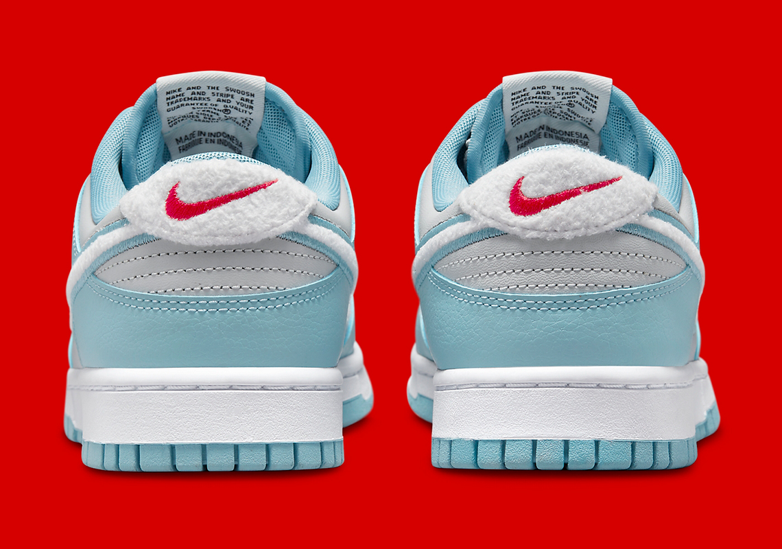 Hình ảnh của mẫu giày sneaker Nike Dunk Low Grey Fog/Worn Blue - 4