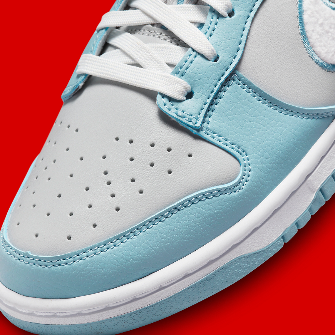 Hình ảnh của mẫu giày sneaker Nike Dunk Low Grey Fog/Worn Blue - 7