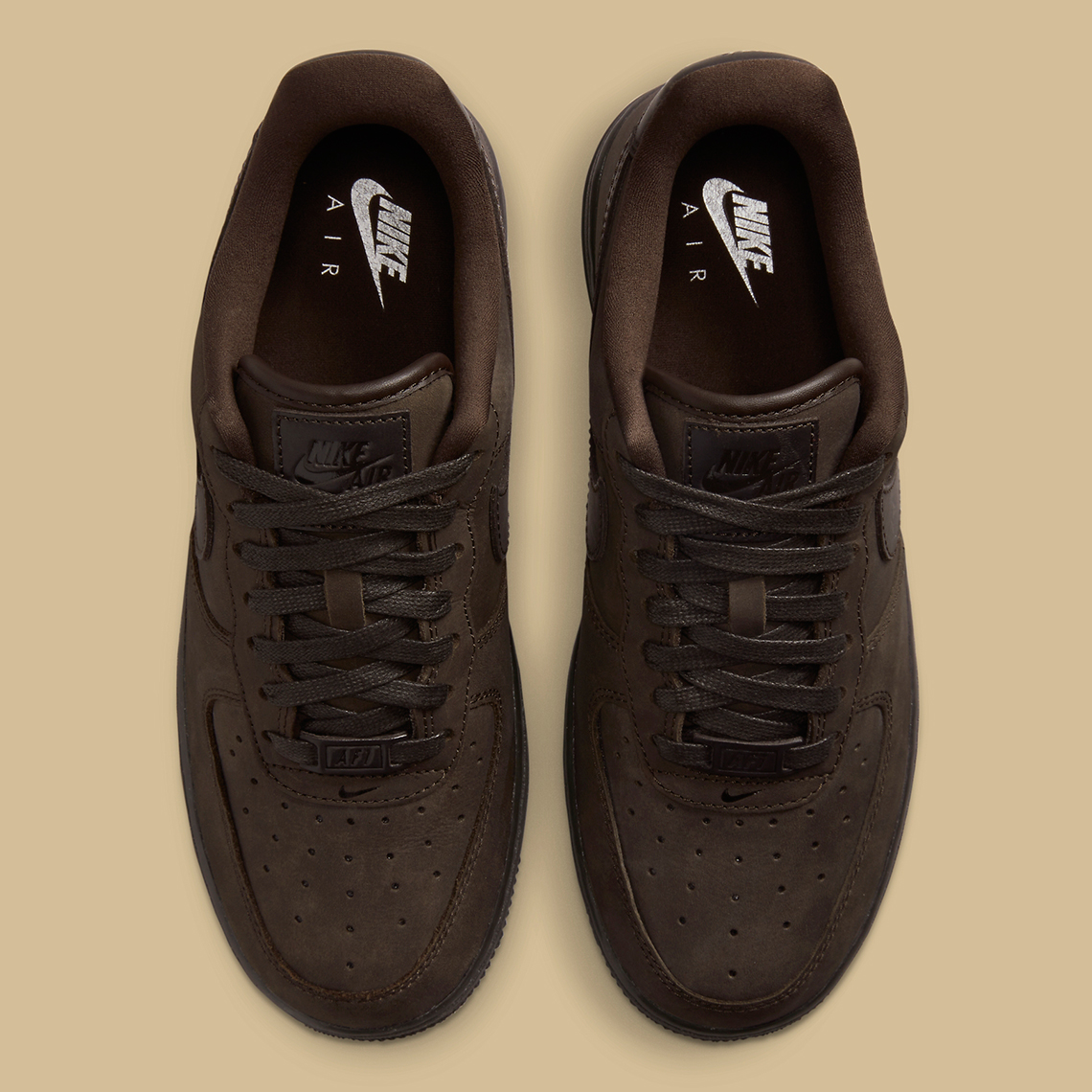 Hình ảnh của Nike Air Force 1 Low với màu Sô cô la nâu - 4