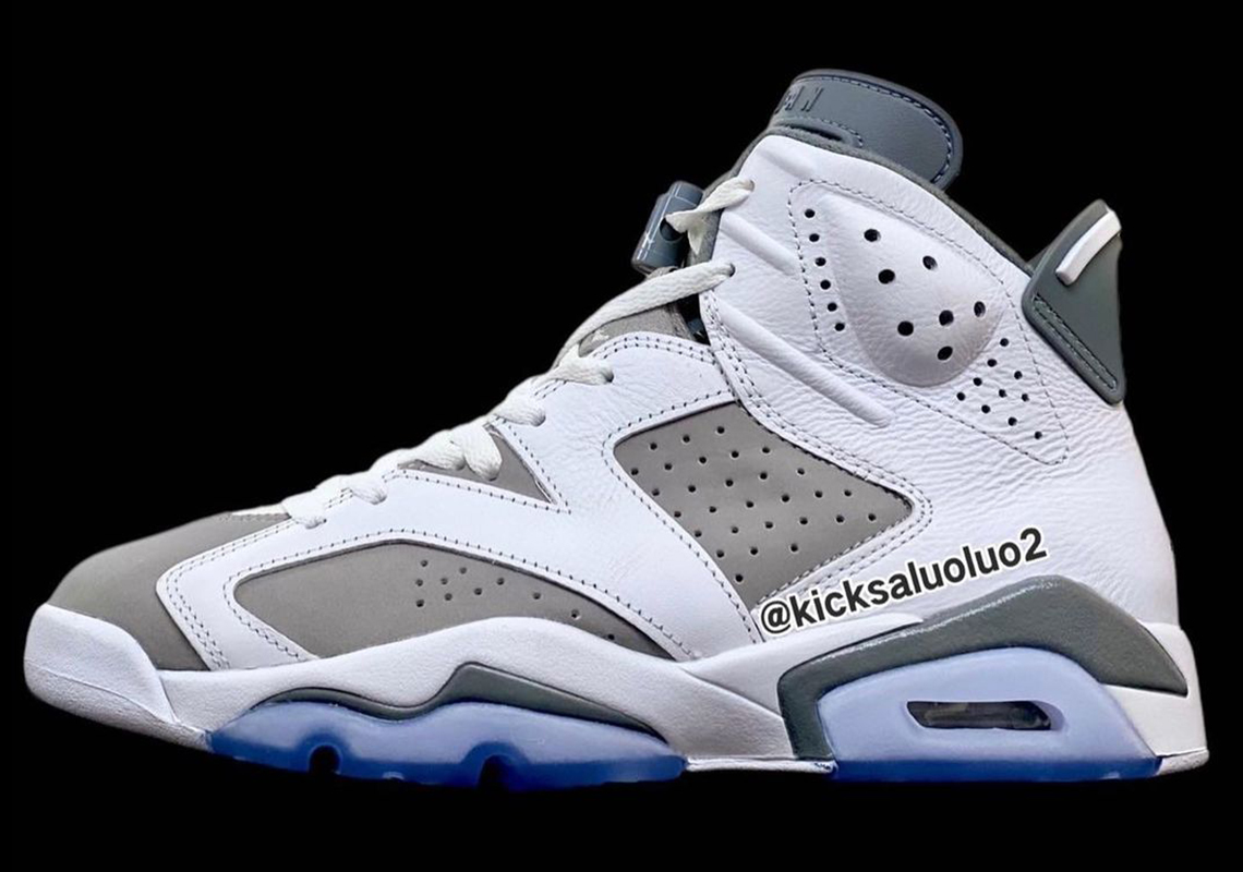 Hình ảnh đầu tiên của Air Jordan 6 "Cool Grey"