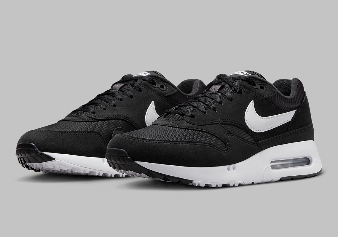 Hình ảnh mẫu giày Nike Air Max 1 Golf Đen/Trắng - 1