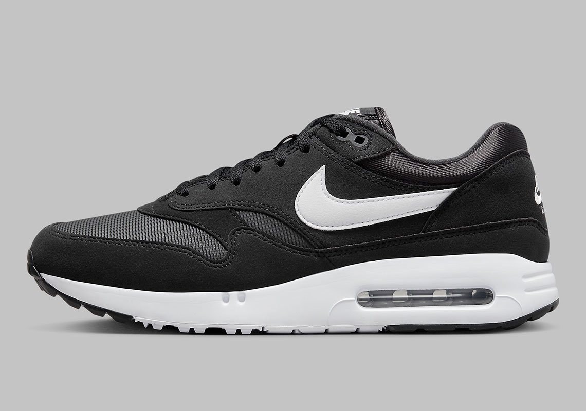 Hình ảnh mẫu giày Nike Air Max 1 Golf Đen/Trắng - 2