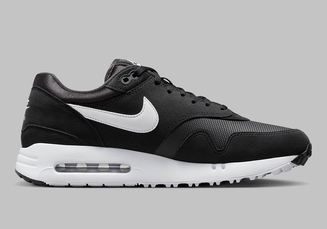 Hình ảnh mẫu giày Nike Air Max 1 Golf Đen/Trắng - 3