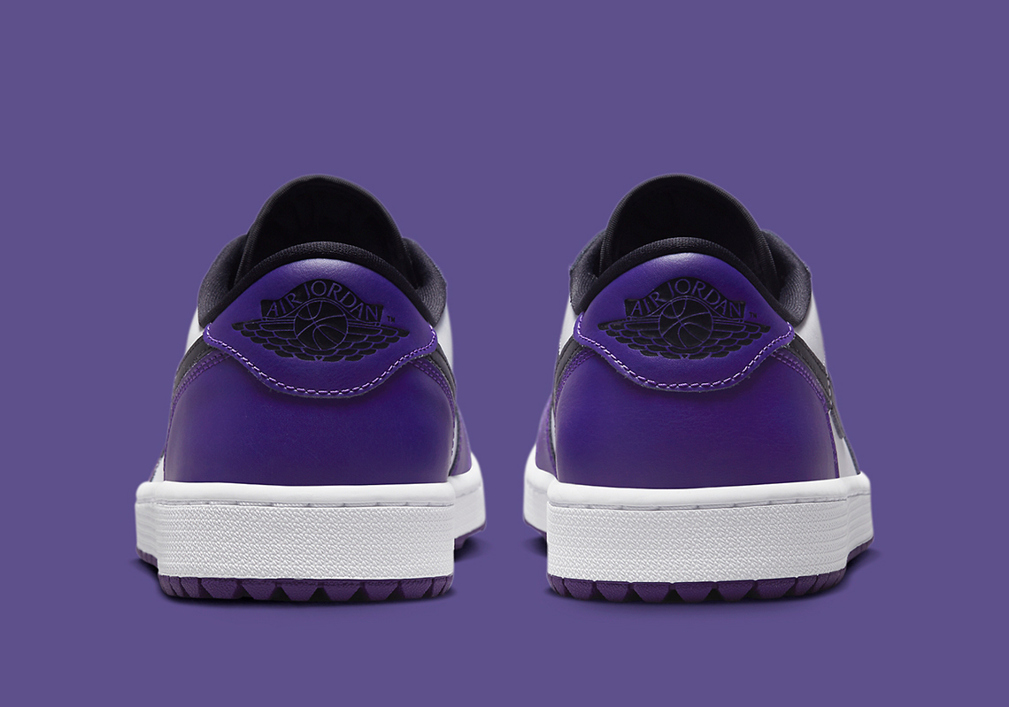 Hình ảnh mẫu giày sneaker Air Jordan 1 Low Golf  màu Court Purple - 5