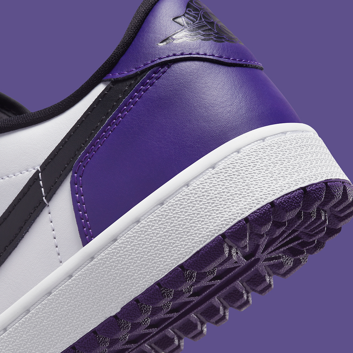 Hình ảnh mẫu giày sneaker Air Jordan 1 Low Golf  màu Court Purple - 8