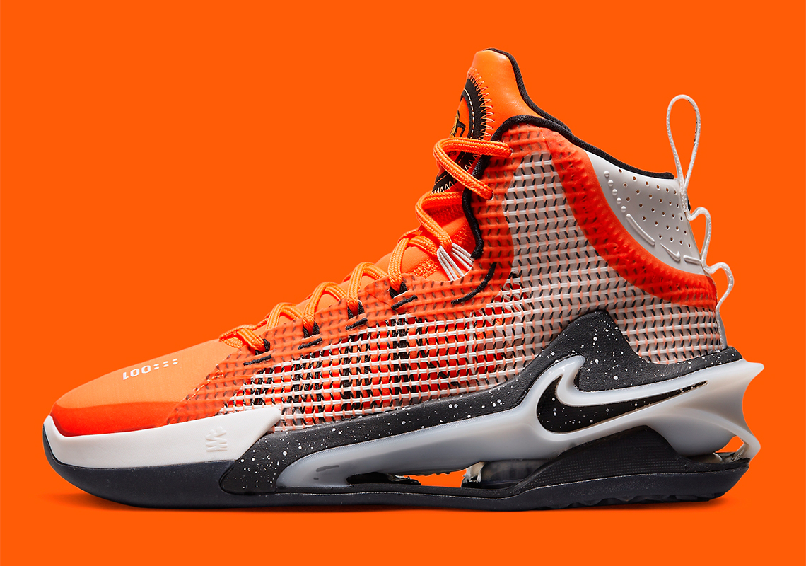 Hình ảnh mẫu sneaker Nike Zoom G.T. Jump Orange/Black màu cam - 2