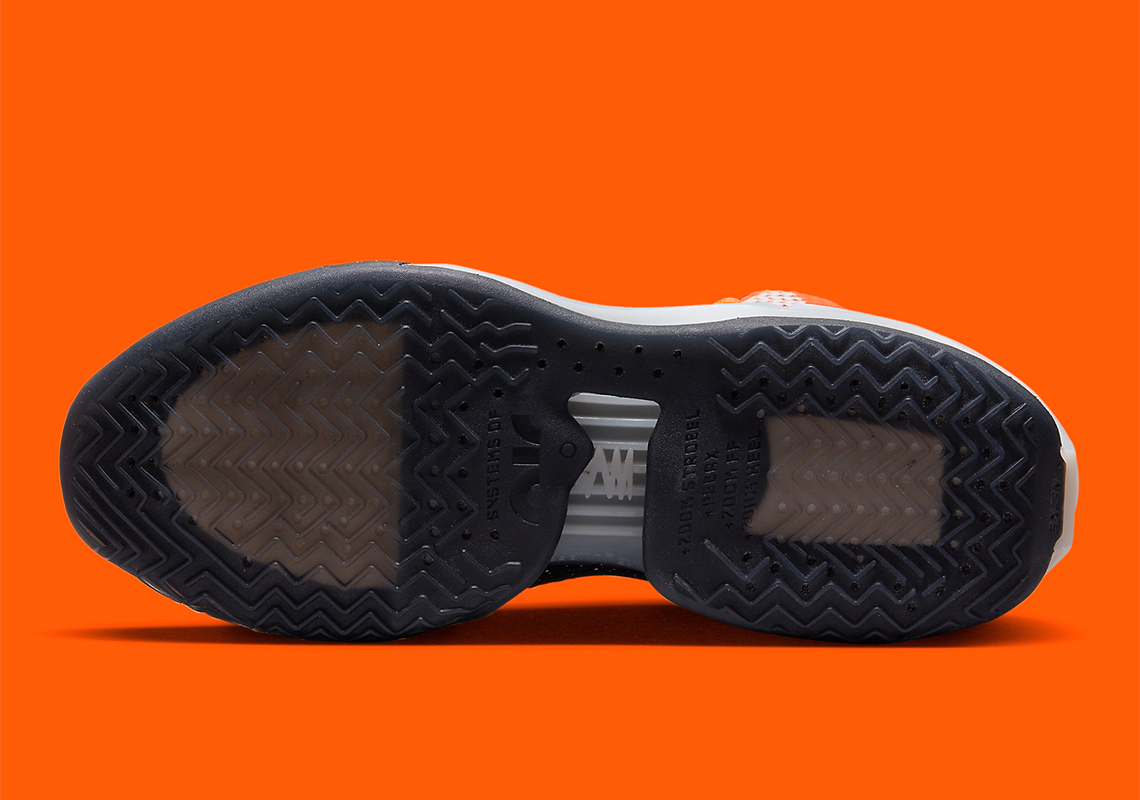 Hình ảnh mẫu sneaker Nike Zoom G.T. Jump Orange/Black màu cam - 6