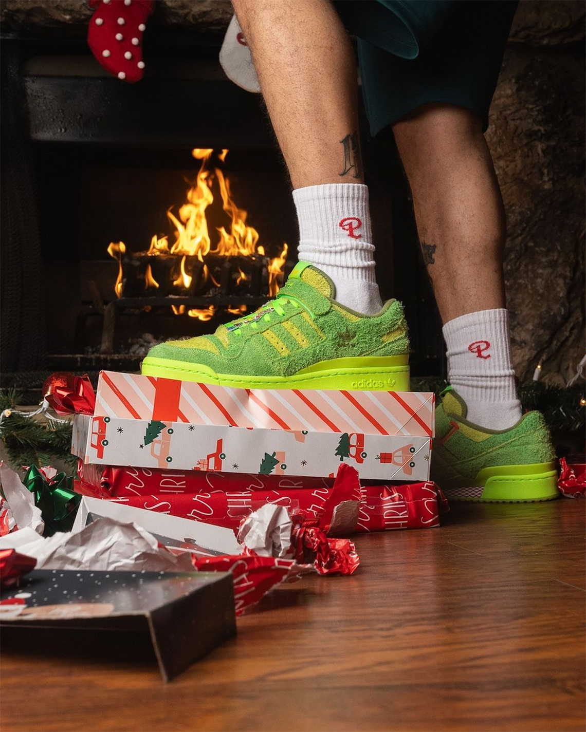 Hình ảnh mới nhất của Adidas Forum Lo Grinch - 2