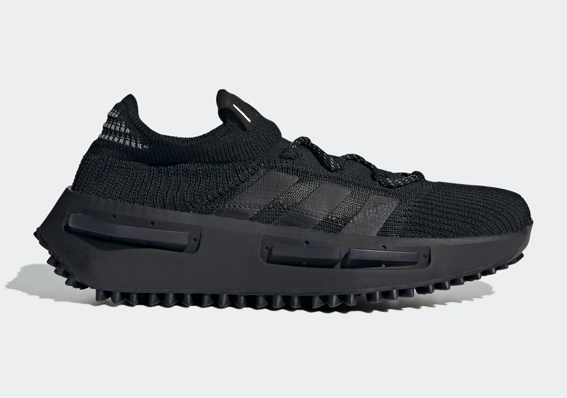 Hình ảnh mới nhất của adidas NMD S1 với màu đen - 3